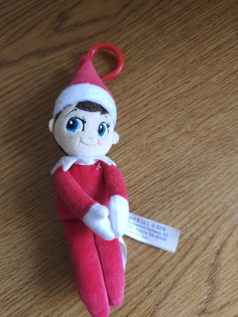 Elf On The Shelf Plushee Pals Mini Soft Doll Clip On Toy 6 Inch Boy Christmas
